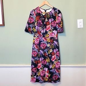 MEG Boutique brand stretchy floral dress